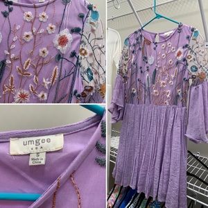 Umgee dress - purple size small